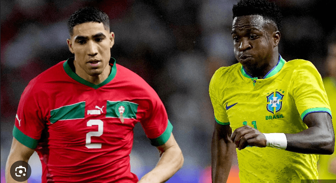Le Maroc tient tête au Brésil dans le choc attendu (1-1)